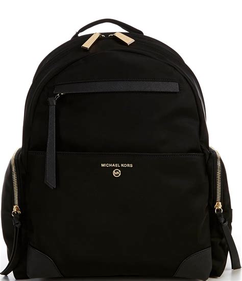 backpack michael kors large|Michael Kors large nylon backpack.